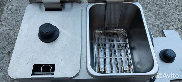 Фритюрница двойная профессиональная