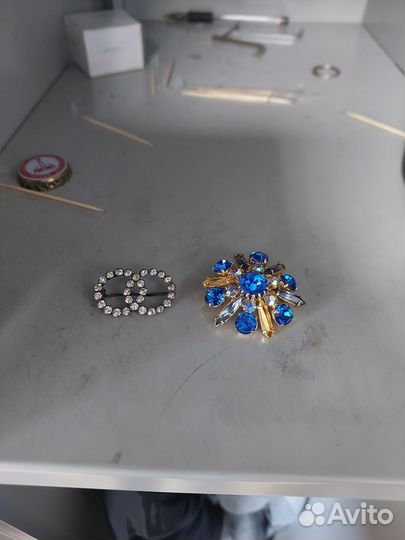 Брошь серебро СССР