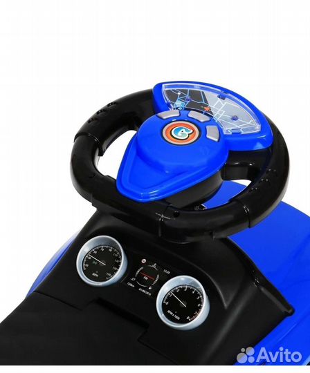 Машина каталка с ручкой