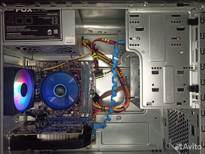 Игр пк E3-1230 v2(Core i7-3770) GTX1050Ti-4Gb 10G