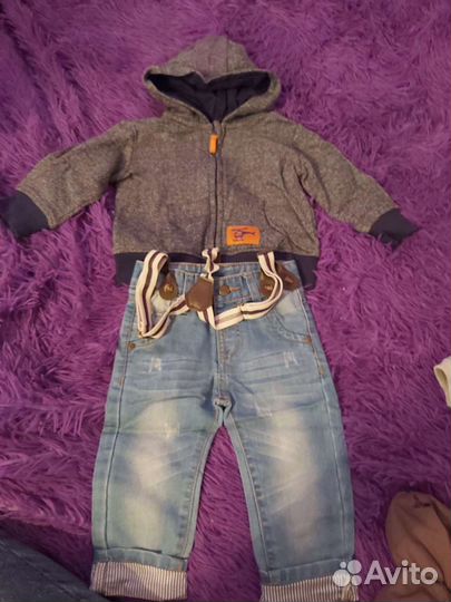 Пакет вещей на мальчика