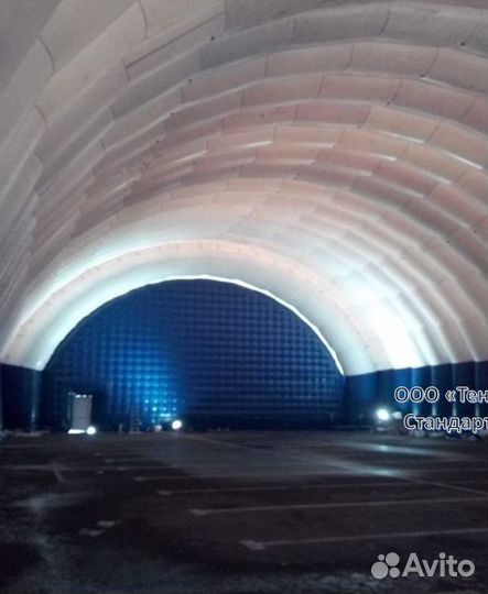 Надувной ангар (модуль, пневмокаркасный) используе