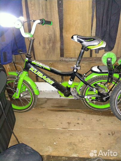 Детский велосипед от 4лет бу
