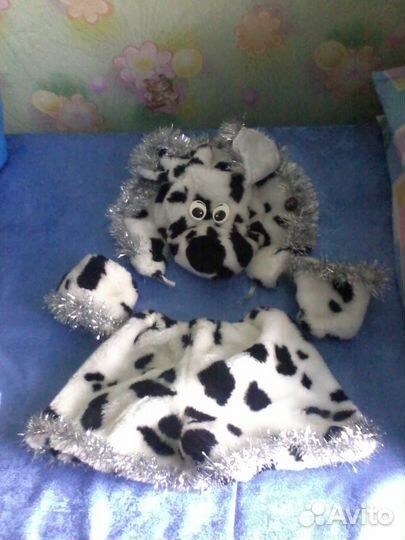 Новогодний костюм далматинса
