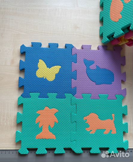 Развивающий коврик-пазл