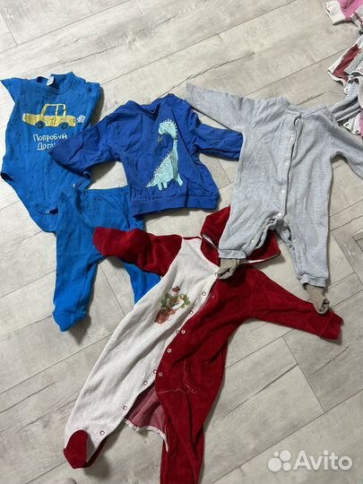 Пакет вещей 68-72 размер