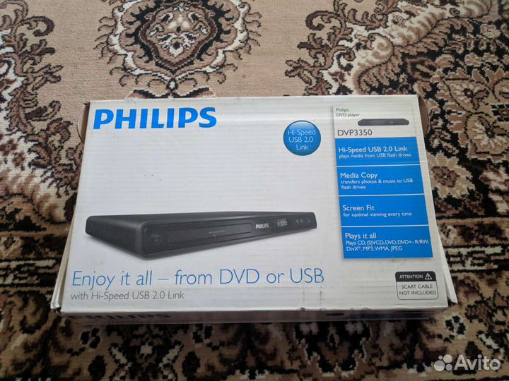 Dvd плеер philips