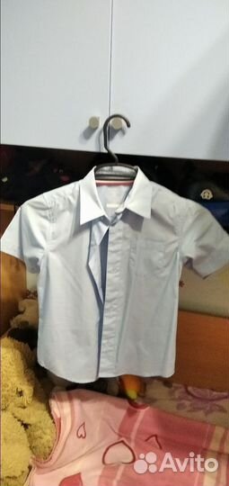 Рубашки на мальчика 122-134