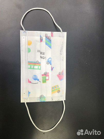 Маска одноразовая для мальчиков