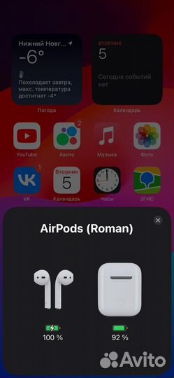 Apple Airpods 1 Оригинал