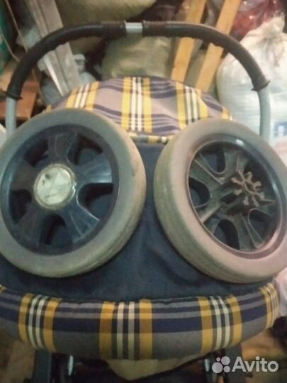 Колеса для коляски 2 шт диаметр 19 см