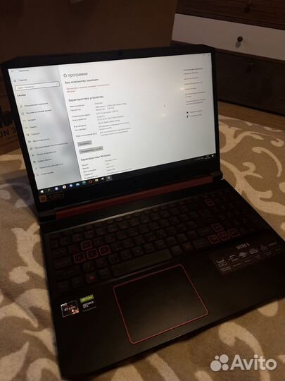 Игровой ноутбук Acer nitro 5