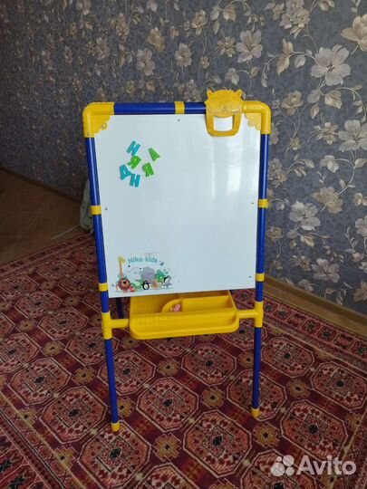 Магнитно-маркерная доска +алфавит, цифры, мозайка