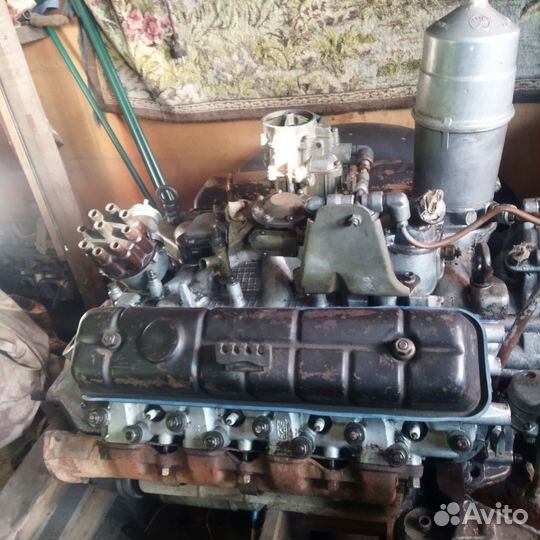 Двигатель газ 53