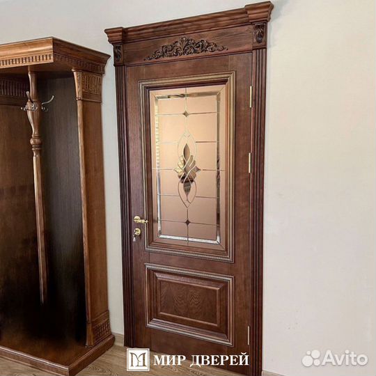 Темные двери: орех, коньяк, каштан