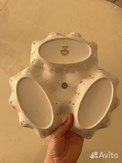 Менажница фарфор