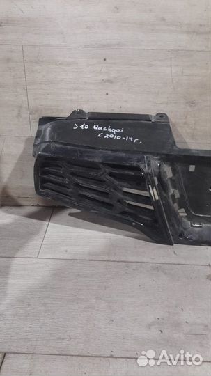 Решетка радиатора Nissan Qashqai J 10 С 2010 По