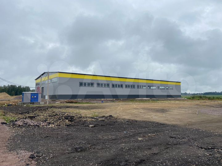 1440м² теплый склад с кран-балкой