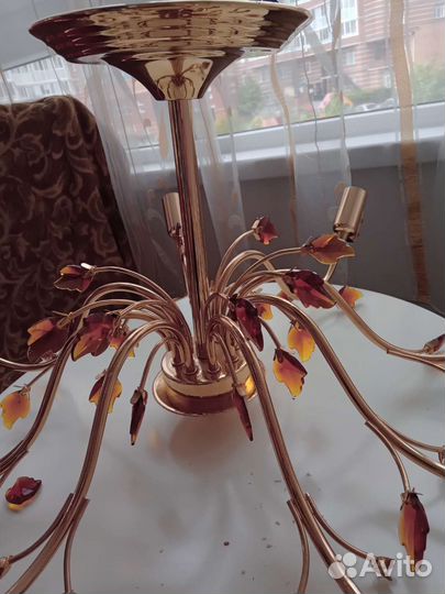 Люстра потолочная бу