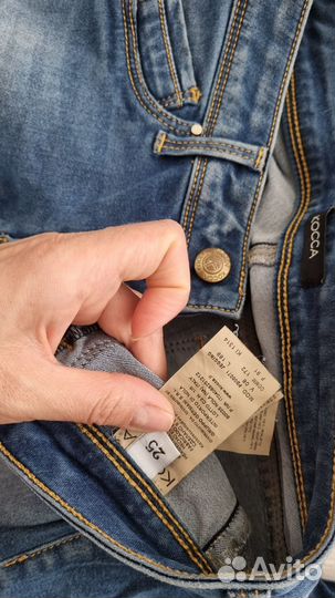 Отдам джинсы б/у на девочку(девушку) размер 25