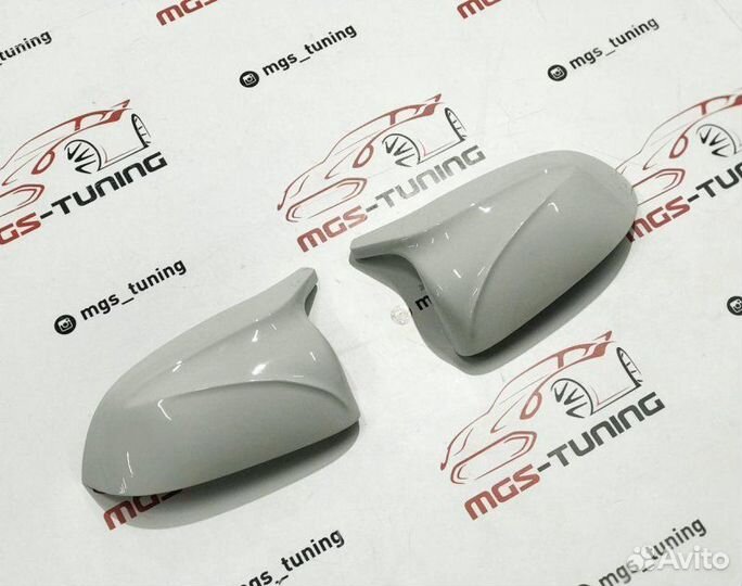 Крышки зеркал X5M F95 на X5 G05 белые