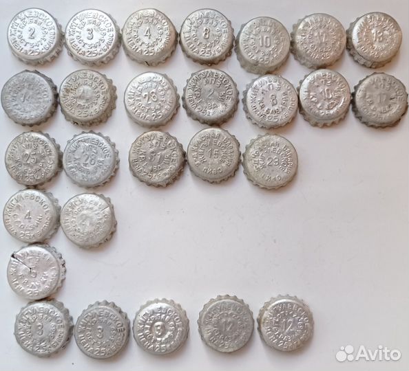 Советские алюминиевые пробки