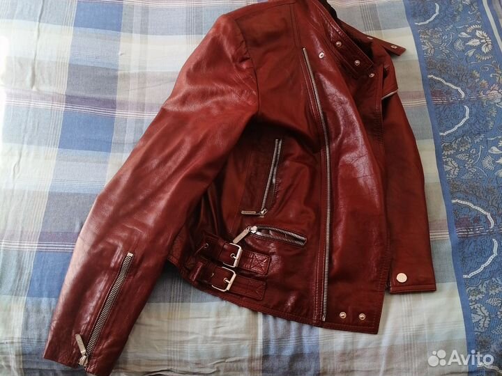 Куртка кожаная натуральная