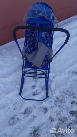 Санки каляска