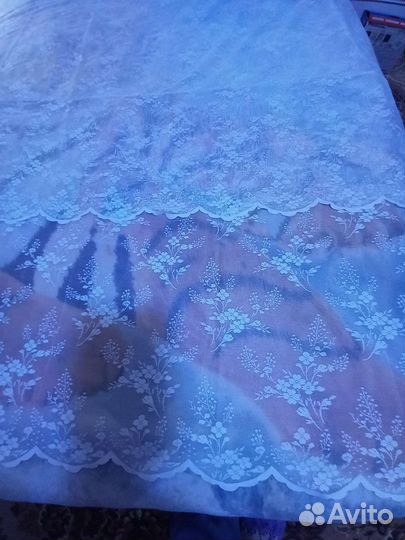 Шторы тюлевые белые