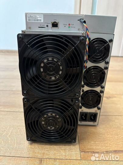 Asic Antminer L7 9300Mh идеал выдает 9450Мh