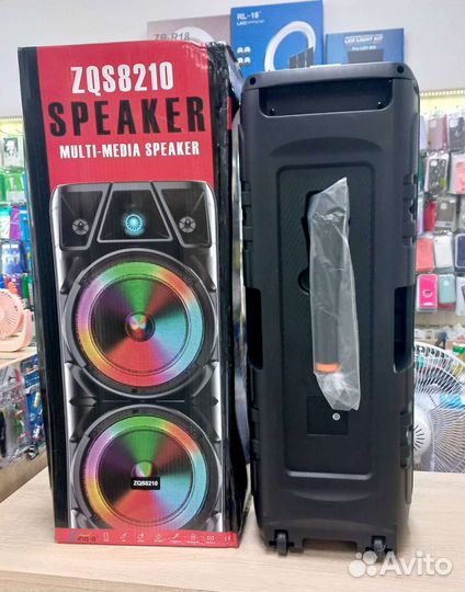 Напольная беспроводная блютуз колонка