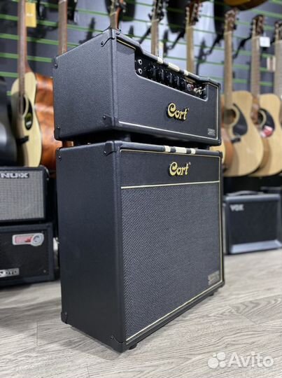 Ламповый усилитель и кабинет для электрогитары