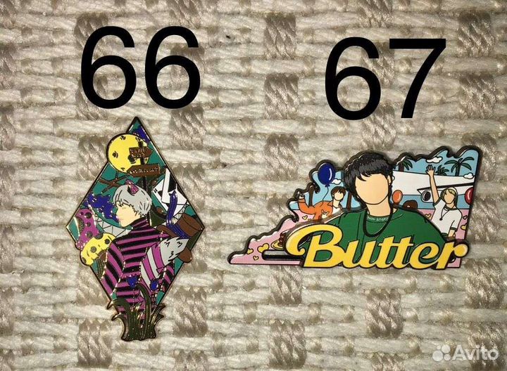 Эмалевые значки-пины BTS, Harry Styles