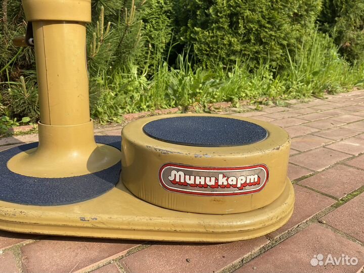 Педальная машина СССР мини карт Мика