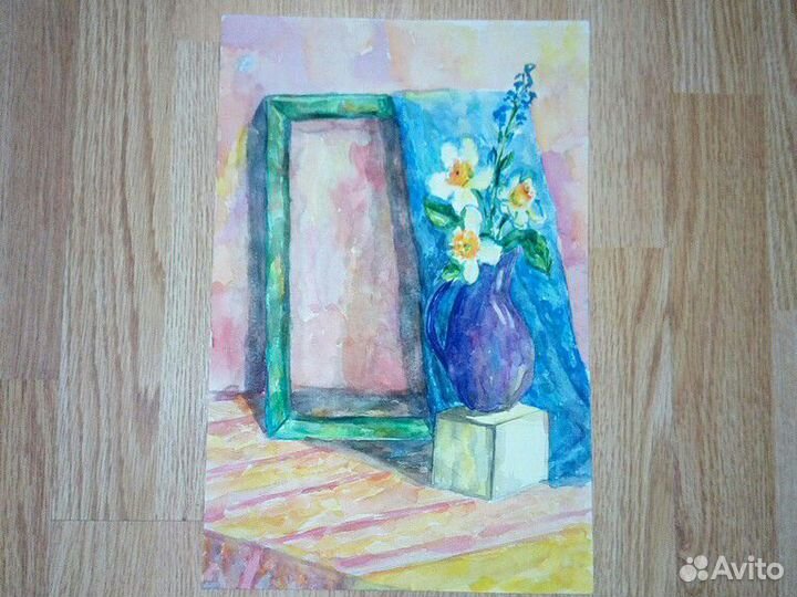 Живопись картины много работ внутри