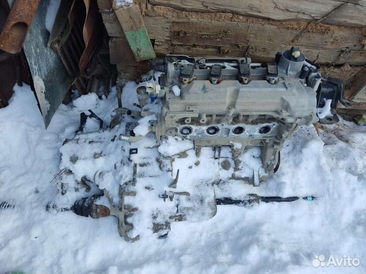 Двигатель с АКПП hr16de nissan qashqai tiida juke