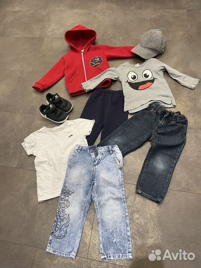 Пакет вещей на мальчика 92