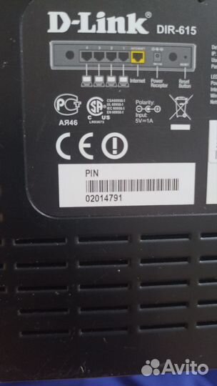 Wi Fi роутер D-link Dir 615
