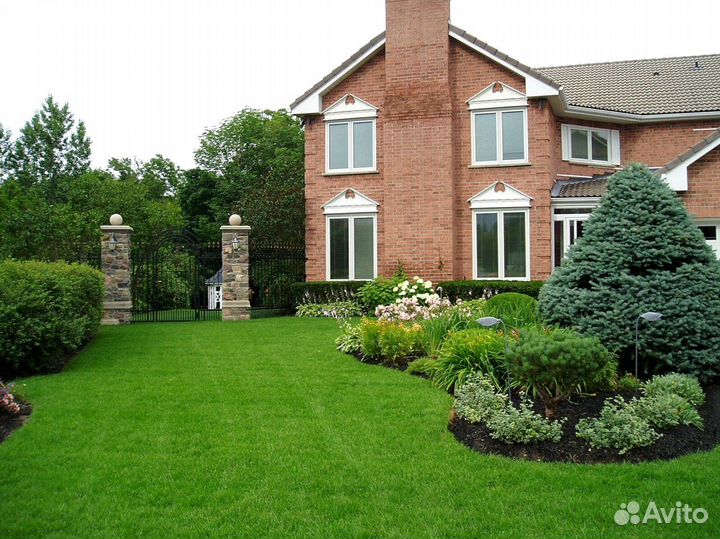 Укладка рулонного газона под ключ, производитель