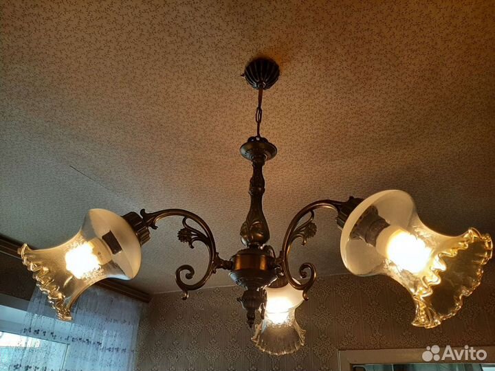Винтажная Югославская люстра СССР