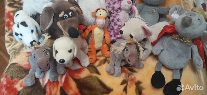 Мягкие игрушки пакетом