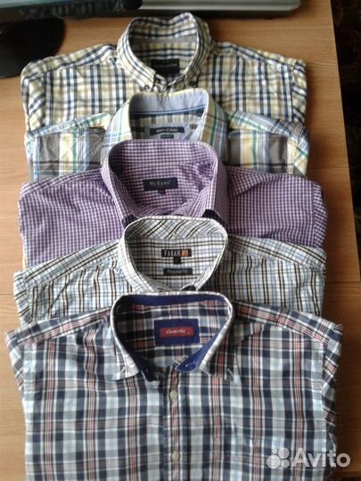 Рубашки мужские пакетом