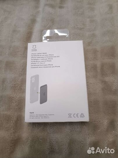 Упаковка коробка кошелёк Apple iPhone Картхолдер