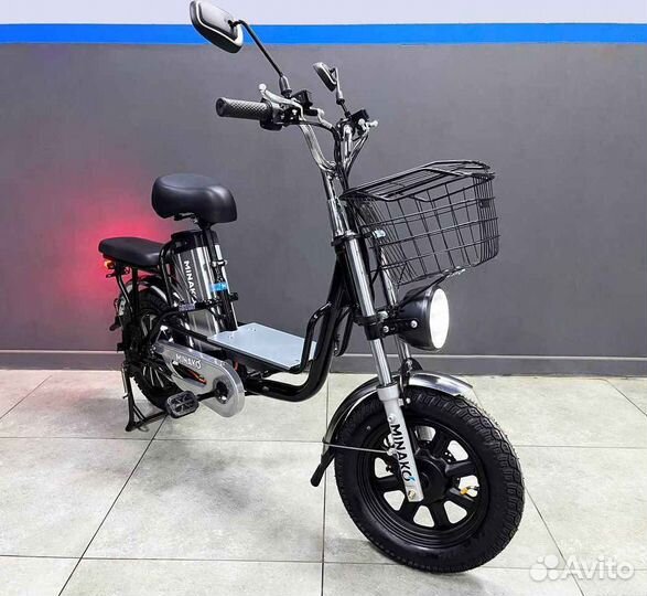 Электровелосипед Minako Monster Black