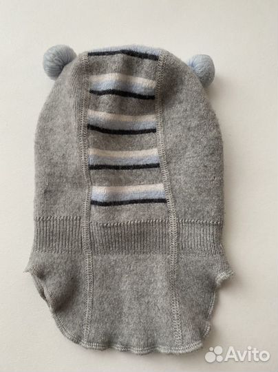 Шапка шлем детская демисезонная или теплая зима