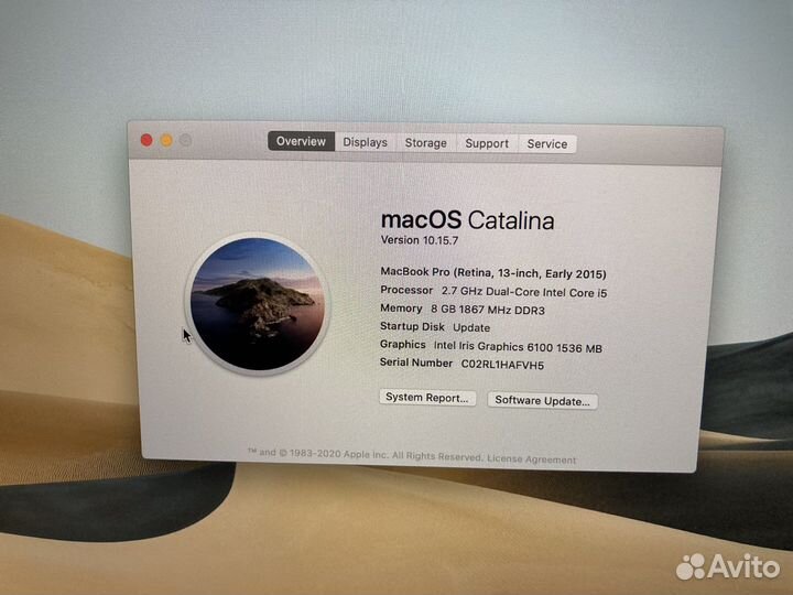 Apple MacBook Pro 13 retina 2015