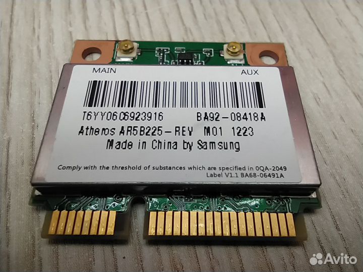 Wi-Fi модуль Samsung NP350V5C оригинал