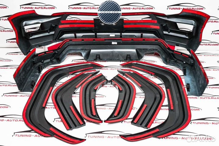 Обвес Тойота ленд крузер 300 modellista