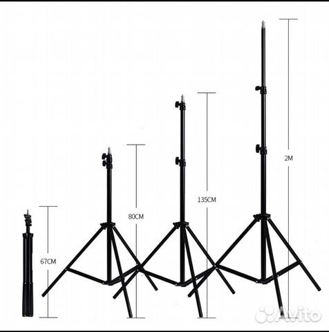 Штатив для осветительных приборов, камеры, тел