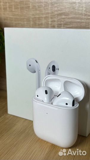 Беспроводные наушники airpods 2